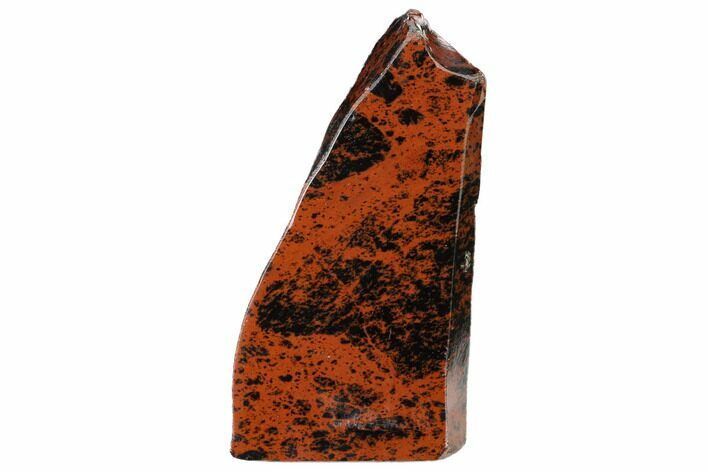 Polished Mahogany Obsidian Section - Mexico #153504